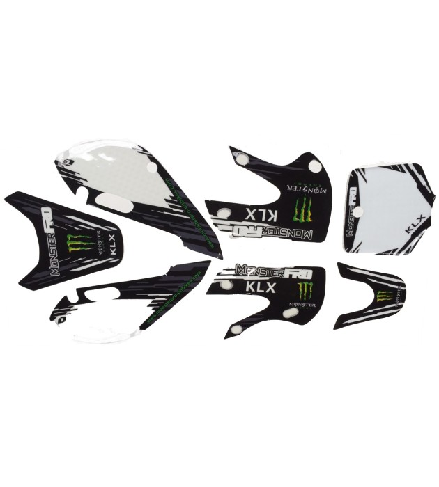 Pegatinas KLX Monster Energy 3M MonsterPRO