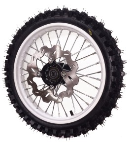 Rueda radios delantera 14" COMPLETA
