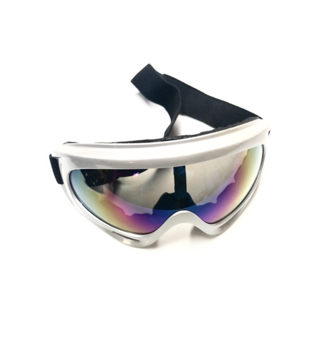 Gafas grises para casco