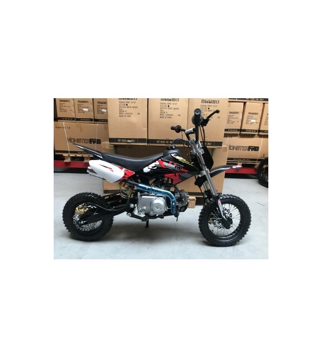 PIT BIKE CRX 90CC SEMIAUTOMATICA PARA 6 AÑOS EN ADELANTE RUEDAS 12-10