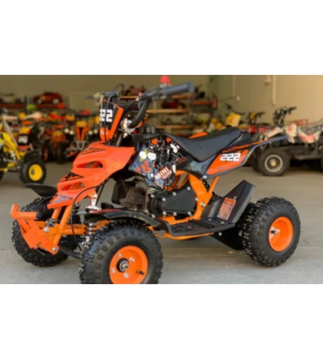 Mini Quad RAPTOR 49cc 2t con tirador Ruedas 6"