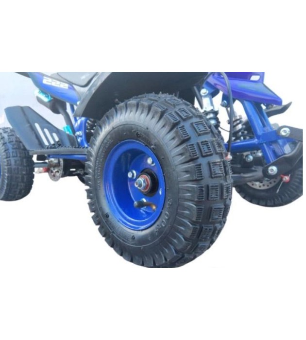 Mini Quad RAPTOR 49cc 2t con tirador Ruedas 4"