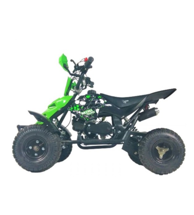 Mini Quad RAPTOR 49cc 2t con tirador Ruedas 4"