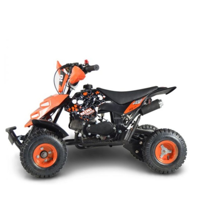 Mini Quad RAPTOR 49cc 2t con tirador Ruedas 4"