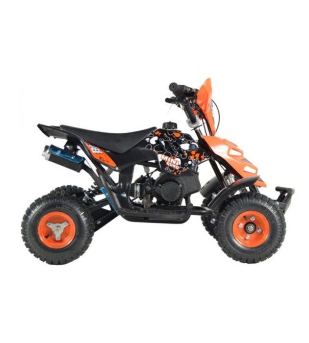 Mini Quad RAPTOR 49cc 2t con tirador Ruedas 4"