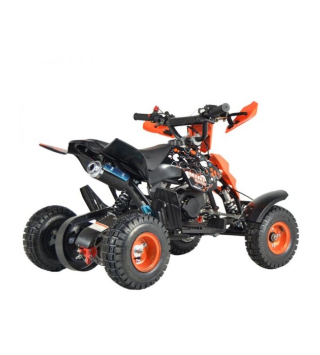 Mini Quad RAPTOR 49cc 2t con tirador Ruedas 4"