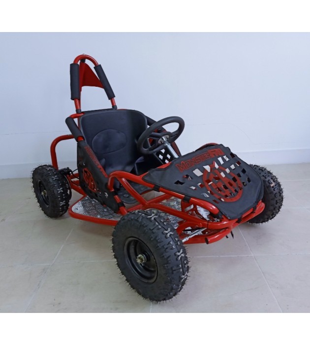 miniQuad Infantil ECO 49cc con limitador y paro de seguridad para niño